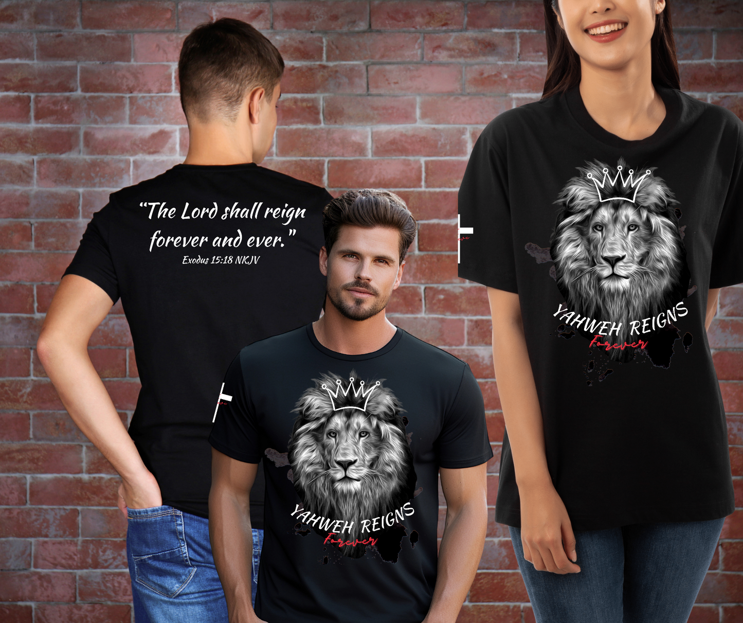 Yahweh Reigns Forever  Unisex Short Sleeve T-shirt
