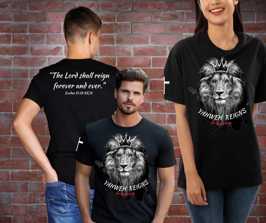 Yahweh Reigns Forever  Unisex Short Sleeve T-shirt