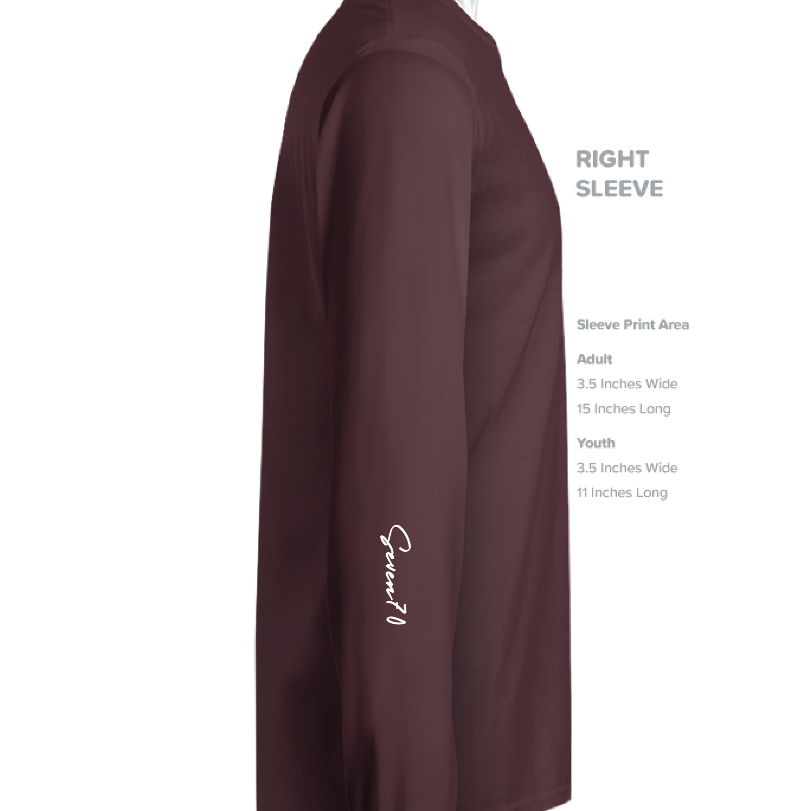 Maroon - SLEEVE_RIGHT