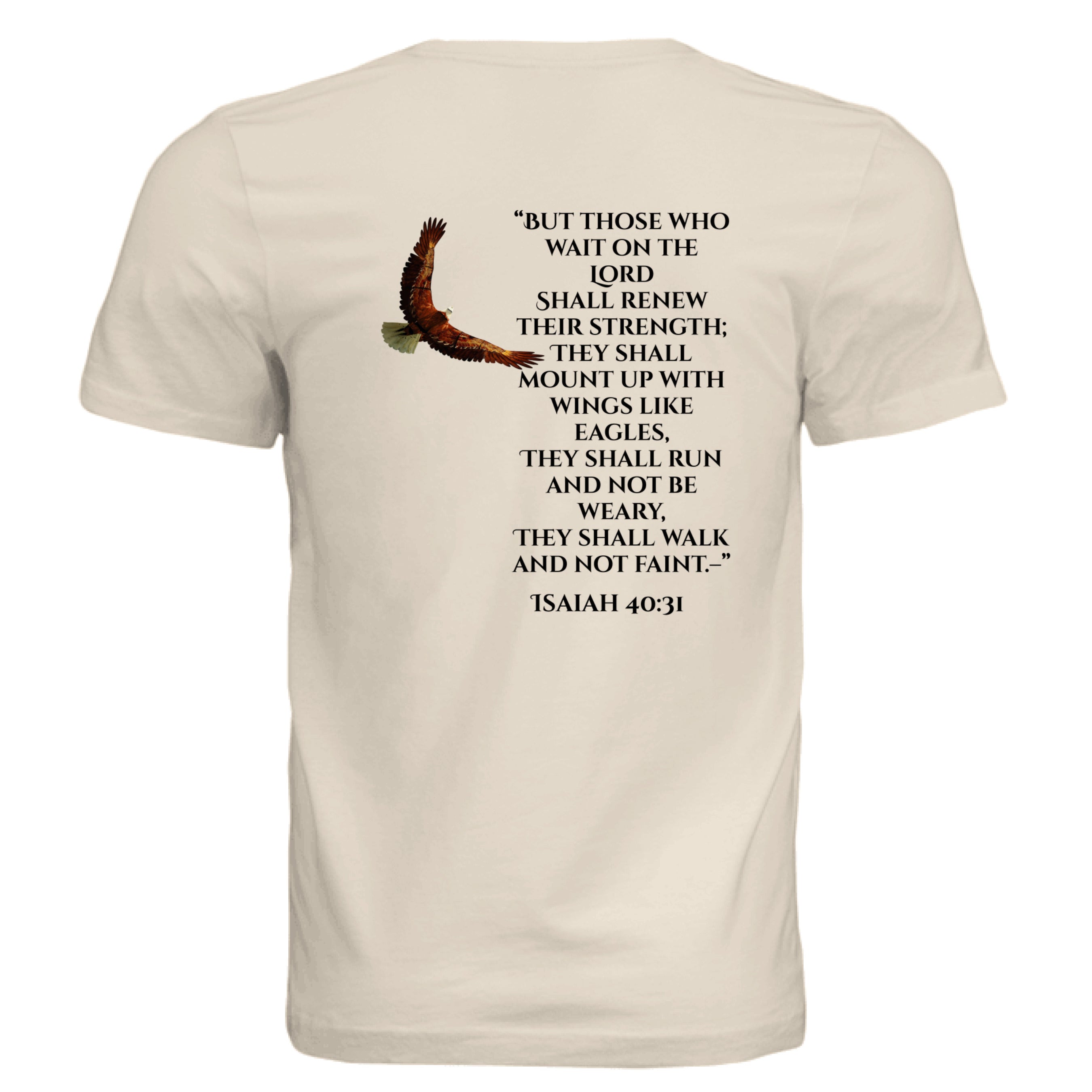 Solid Natural Triblend - BACK