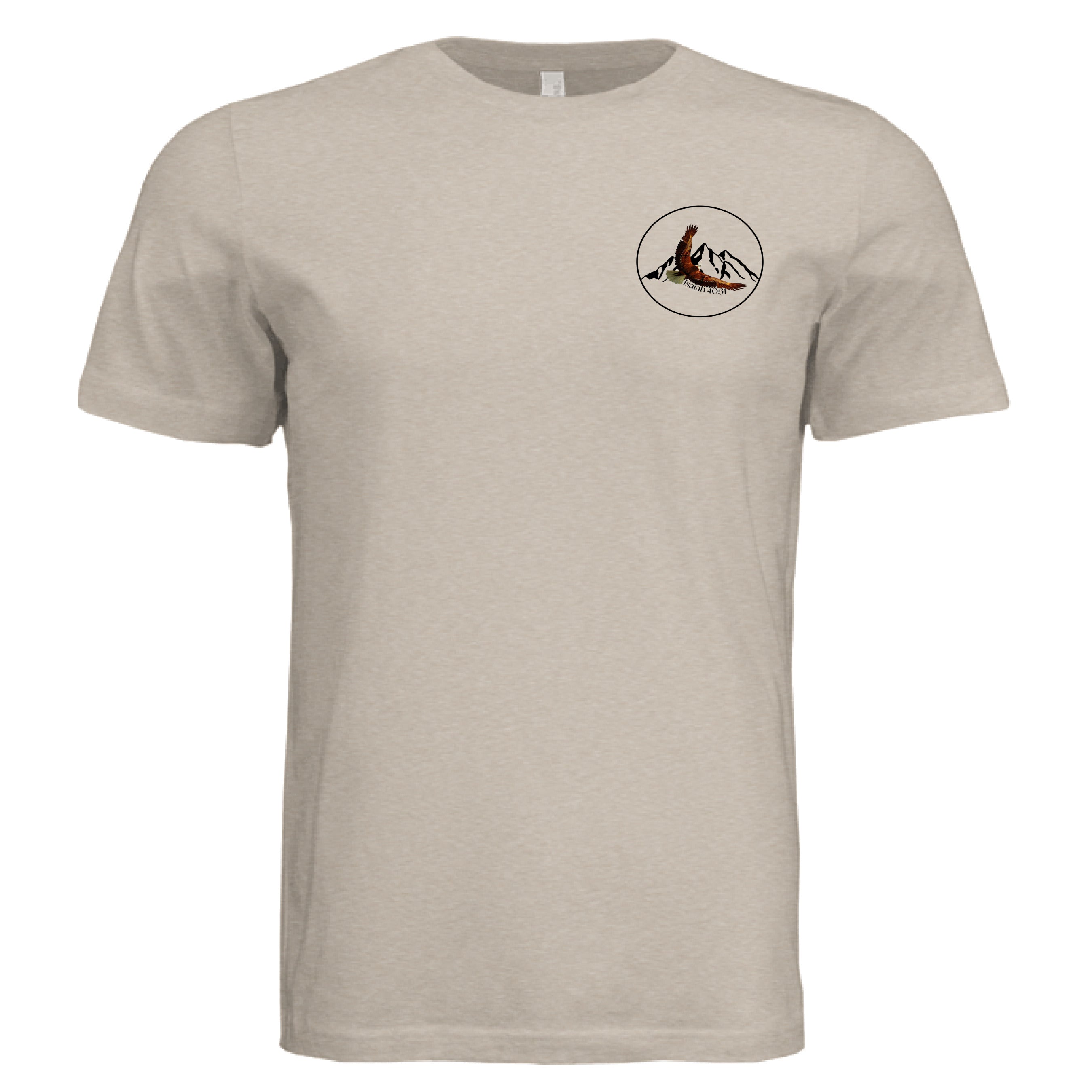 Tan Triblend - FRONT